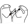 Стикер 12 Flork Hd