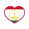 Стикер 27 Flags Hearts - флаги стран в виде сердечек