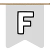 🤔 Эмодзи «Flags - буквы во флажках, русские и английские» для Telegram