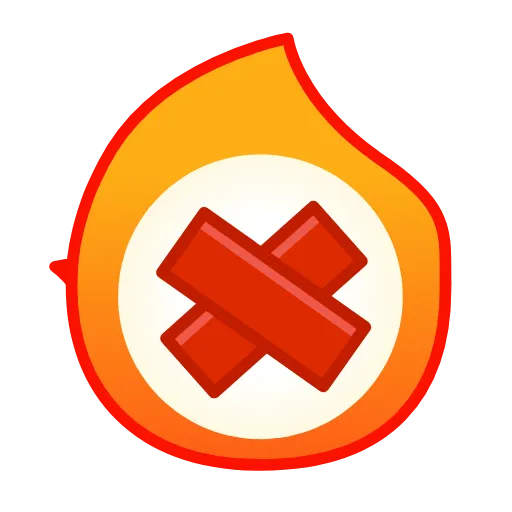 Стикер 40 Flame