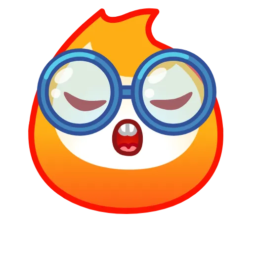 Стикер 10 Flame