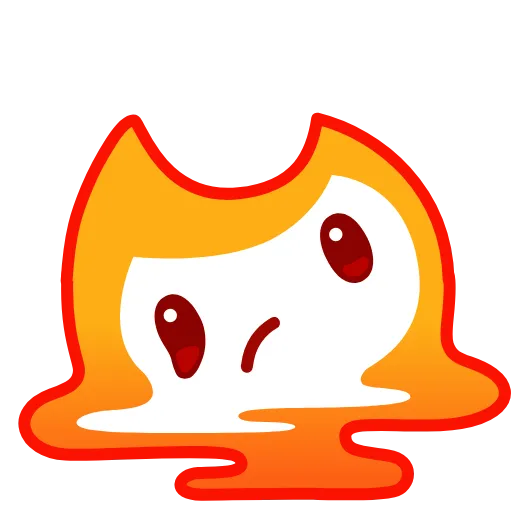 Стикер 18 Flame Emoji
