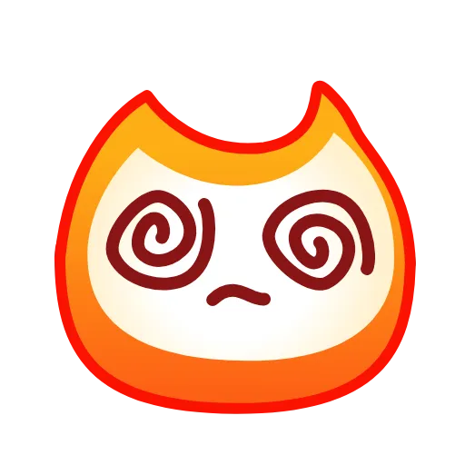 Стикер 24 Flame Emoji