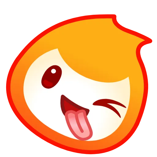 Стикер 8 Flame Emoji