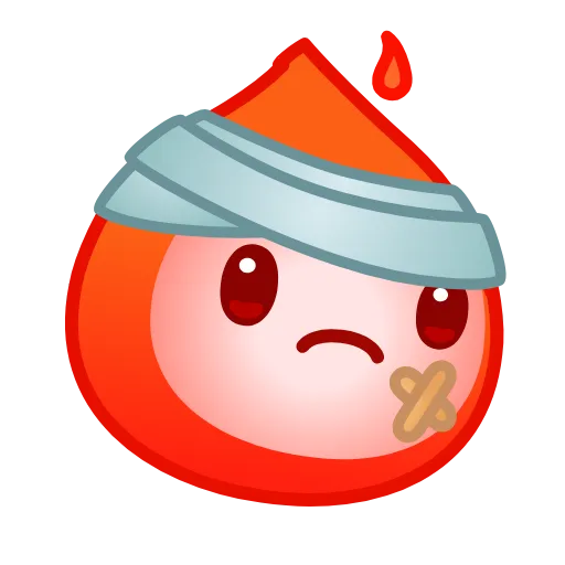 Стикер 26 Flame Emoji