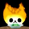 Стикер 12 Flamy Cat