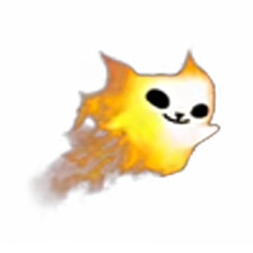 🙂 Эмодзи «Flamy Cat» для Telegram