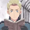 📖 Эмодзи «Doitsu - Германия из аниме Hetalia» для Telegram