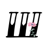 💞 Эмодзи «Floral font - буквы с цветочками, русские и английские» для Telegram