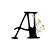 ↖️ Эмодзи «Floral font - буквы с цветочками, русские и английские» для Telegram