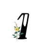 🈸 Эмодзи «Floral font - буквы с цветочками, русские и английские» для Telegram