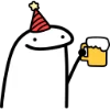 Стикер 19 Flork -