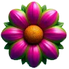Стикер 29 🌷 Набор эмоджи с цветочками