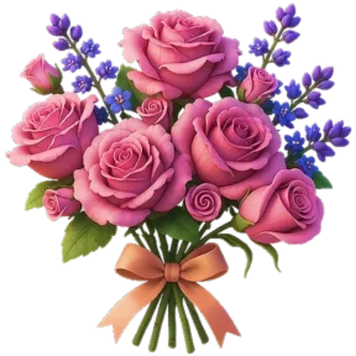 💐 Стикер «Цветы» для Telegram