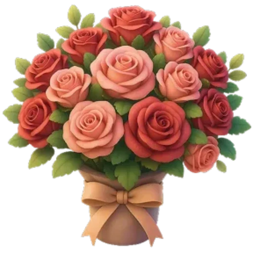💐 Стикер «Цветы» для Telegram