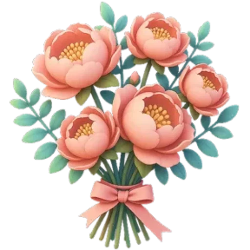💐 Стикер «Цветы» для Telegram