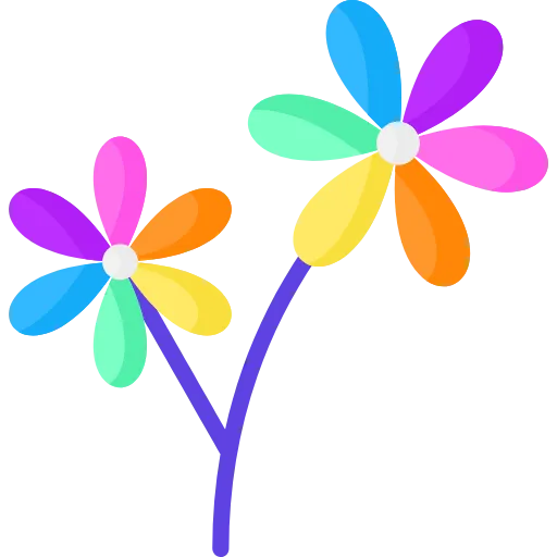 Стикер 21 Цветы