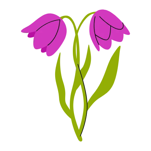 Стикер 59 Цветы