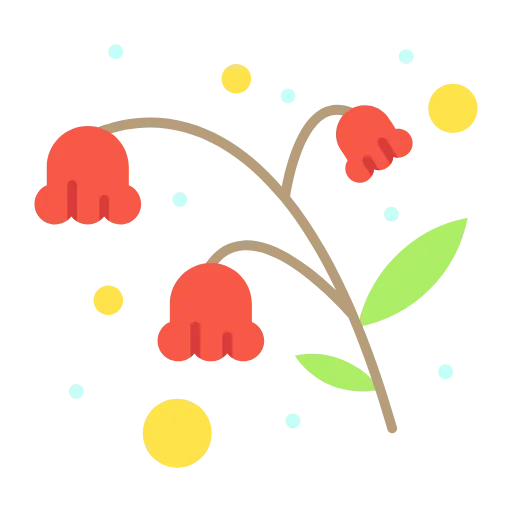 Стикер 17 Цветы