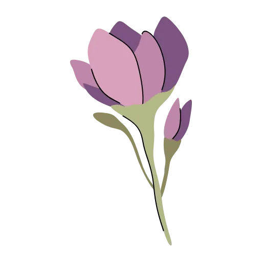 Стикер 61 Цветы
