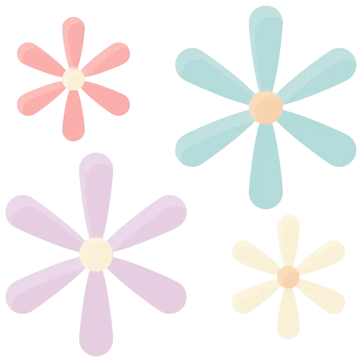 Стикер 20 Цветы
