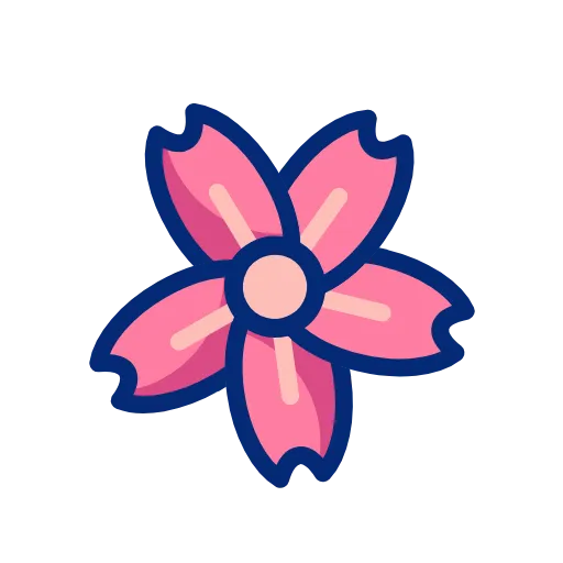 Стикер 60 Цветы