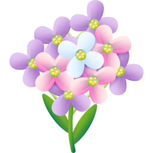 Стикер 58 Цветы