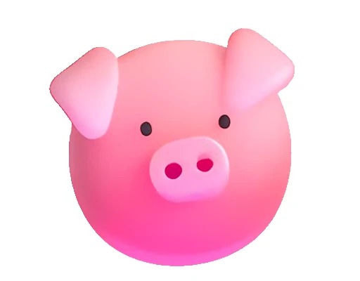 🐷 Стикер «Fluent Emoji часть - Animals» для Telegram