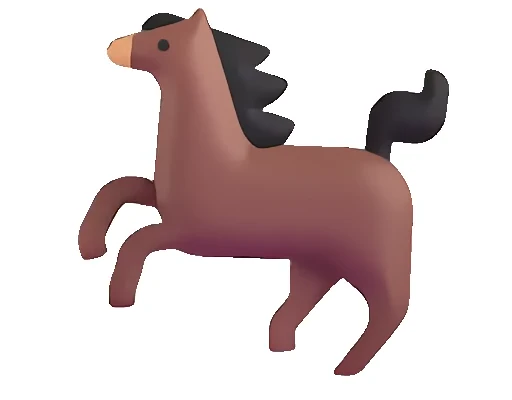 🐎 Стикер «Fluent Emoji часть - Animals» для Telegram