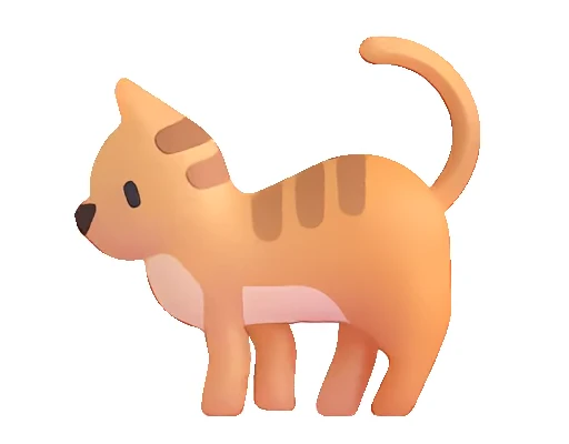 🐈 Стикер «Fluent Emoji часть - Animals» для Telegram