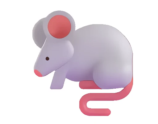 🐁 Стикер «Fluent Emoji часть - Animals» для Telegram