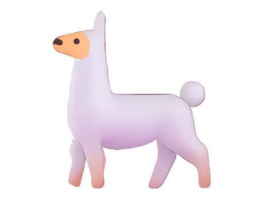 🦙 Стикер «Fluent Emoji часть - Animals» для Telegram
