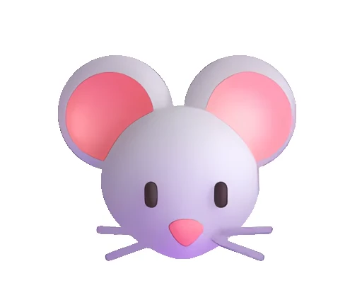 🐭 Стикер «Fluent Emoji часть - Animals» для Telegram