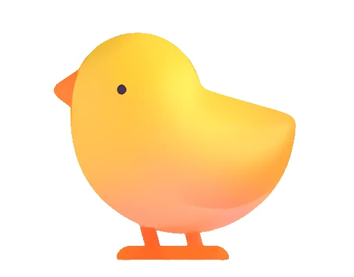 🐤 Стикер «Fluent Emoji часть» для Telegram