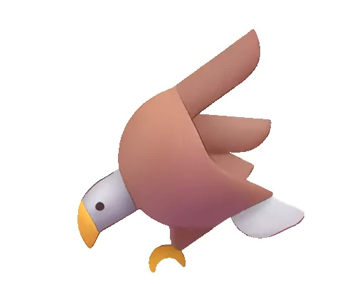 🦅 Стикер «Fluent Emoji часть» для Telegram