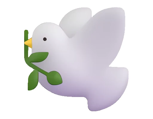 🕊️ Стикер «Fluent Emoji часть» для Telegram