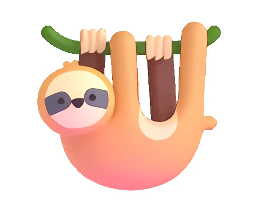 🦥 Стикер «Fluent Emoji часть» для Telegram