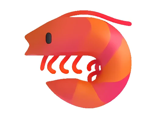 🦐 Стикер «Fluent Emoji часть» для Telegram