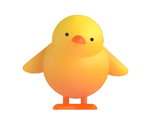 🐥 Стикер «Fluent Emoji часть» для Telegram