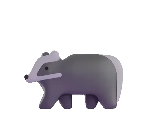 🦡 Стикер «Fluent Emoji часть» для Telegram
