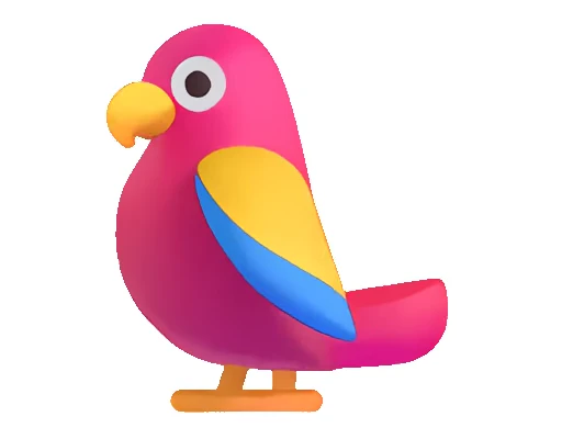 🦜 Стикер «Fluent Emoji часть» для Telegram