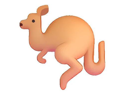 🦘 Стикер «Fluent Emoji часть» для Telegram