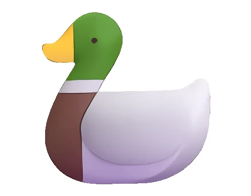 🦆 Стикер «Fluent Emoji часть» для Telegram