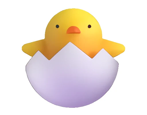 🐣 Стикер «Fluent Emoji часть» для Telegram