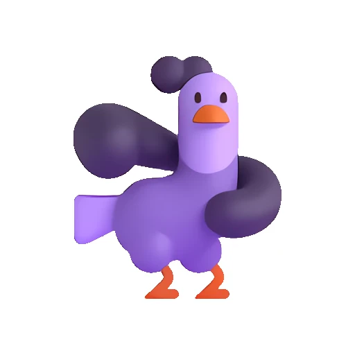 Стикер 2 Fluent Emoji