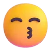 Стикер 21 Fluent Emoji - смайлы