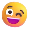 Стикер 11 Fluent Emoji - смайлы