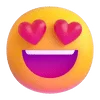 Стикер 15 Fluent Emoji - смайлы