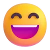 Стикер 3 Fluent Emoji - смайлы