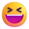 Стикер 5 Fluent Emoji - смайлы